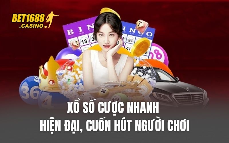 Xổ số cược nhanh hiện đại, cuốn hút người chơi
