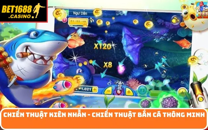 Chiến thuật kiên nhẫn - chiến thuật bắn cá thông minh